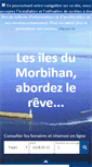 Mobile Screenshot of compagnie-oceane.fr